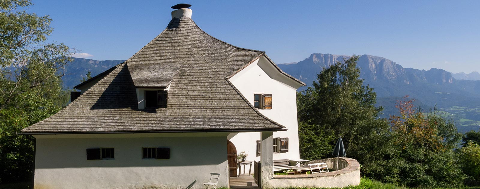 the Welzenbach Villa at Hotel Briol in Barbiano