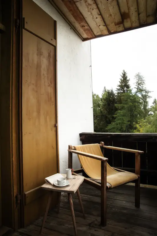 Briol — morning coffee with a view from the balcony